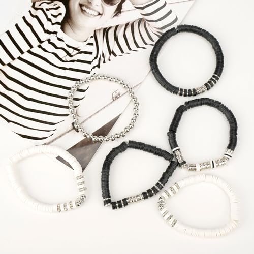 3000 Pcs Clay Beads Bracelets for Women Adults (3000 Count)