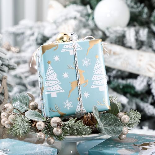 30 Inch Christmas Wrapping Paper Roll (100 Sq Ft)