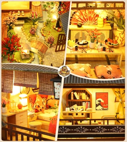 DIY Miniature House Kit for Adults
