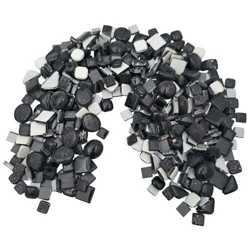 1.1LB Mixed Color Irregular Crystal Mosaic Tiles (17.637 Ounce)