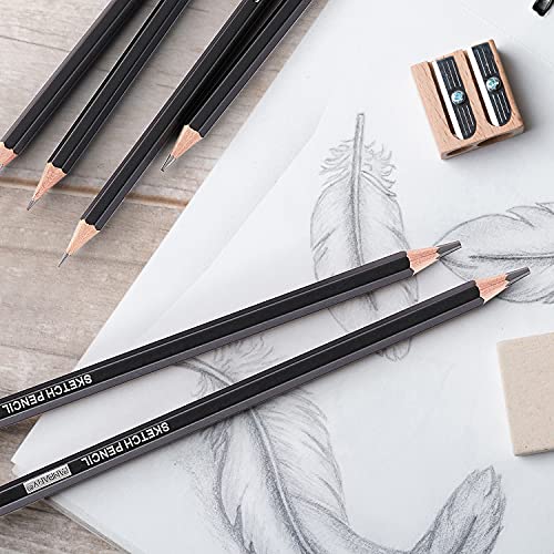 Drawing Sketching Pencil Set (12 Count)