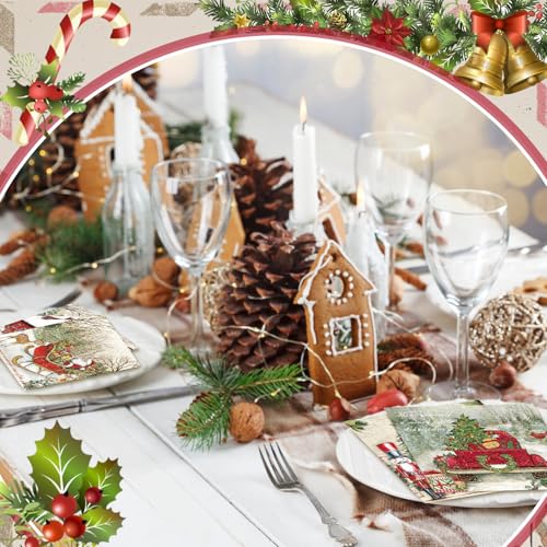 200 Pcs Christmas Napkins (200 Count)