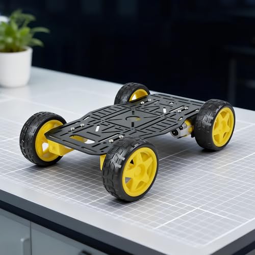 4WD Robot Chassis Kit for Arduino Raspberry Pi