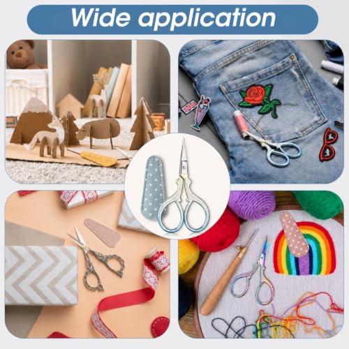 6 Pcs Small Embroidery Scissors (6 Count)