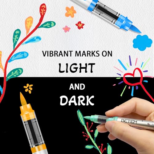 Paint Markers Acrylic Paint Pens (24 Count)