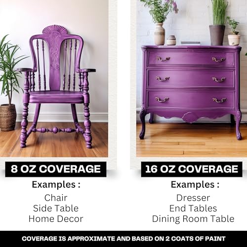 Premium Chalk Style Paint for Furniture (8 Fl Oz)