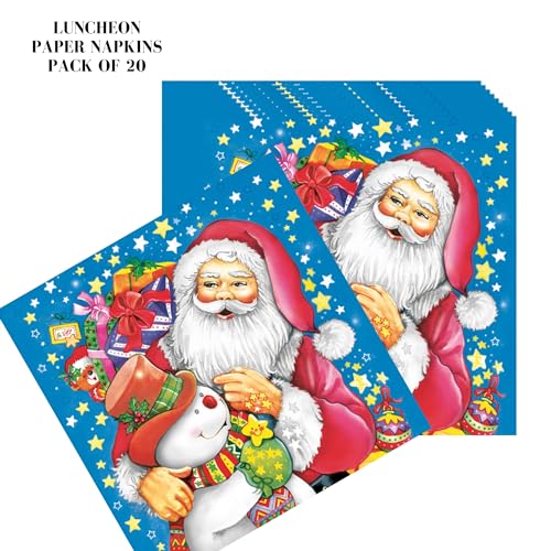 20 ct 13x13 Christmas Paper Decoupage Napkins (20 Count)