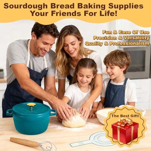 Upgraded All Inclusive Sourdough Starter Kit with Dutch Oven