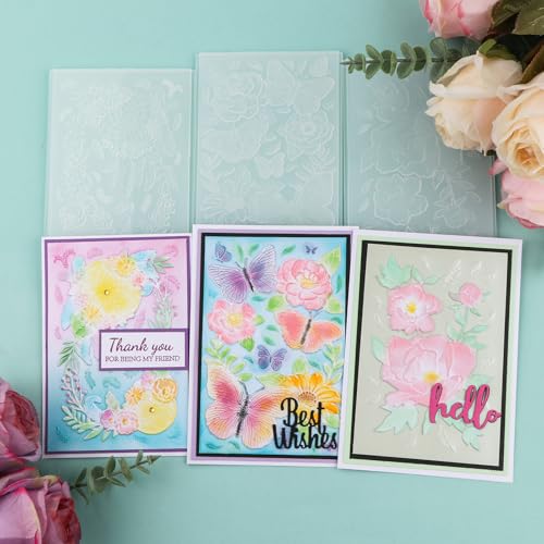 3D Embossing Folder for Card Making