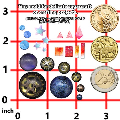 Cabochon Gemstone Silicone Mold for Fondant Cake Decoration