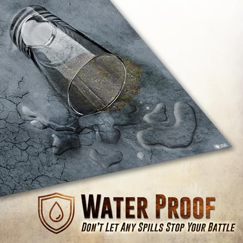 44"x60" Vinyl Battle Mat for Warhammer 40k Terrain & DND Tabletop Gaming