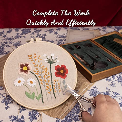 Vintage Embroidery Scissors Kit (30 Count)
