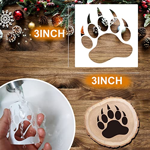 Small Stencils for Painting on Wood Burning Reusable (65 Count)