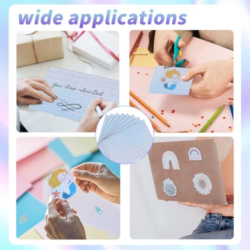 20 Sheets Printable Holographic Sticker Paper