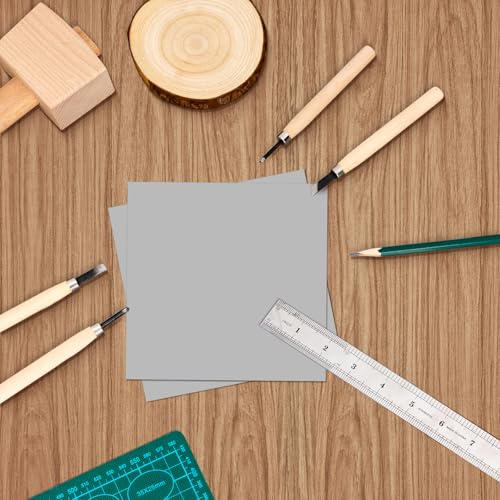 2 Pcs 6 x 6 Inch Linoleum Blocks for Printmaking