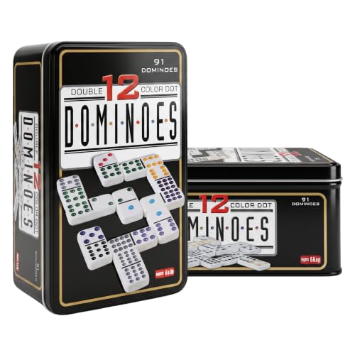 Double 12 Dominoes Set
