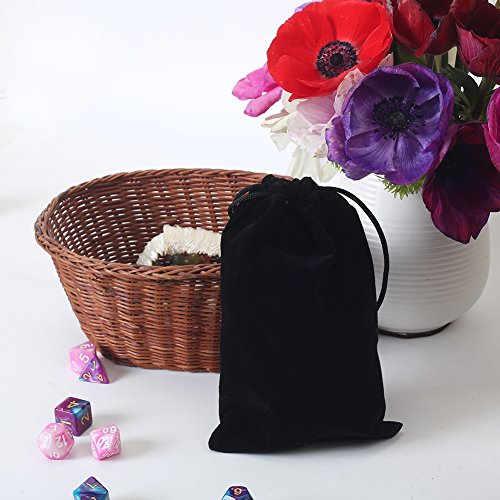 20pcs Velvet Bags 5x7 in for Jewelry Gift Packaging (20 Count)