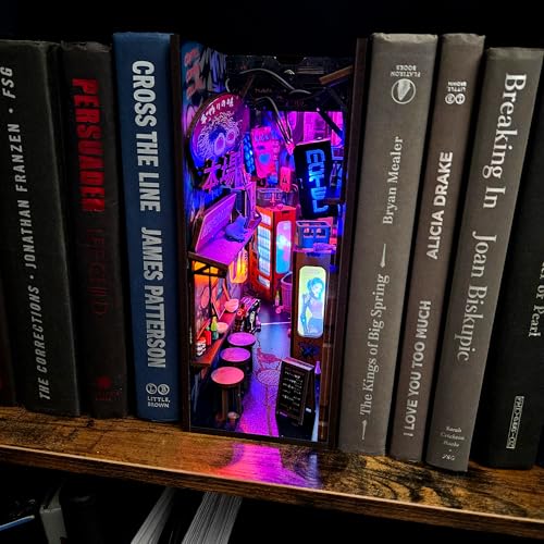Neo Ramen MiniAlley DIY Cyberpunk Book Nook Kit
