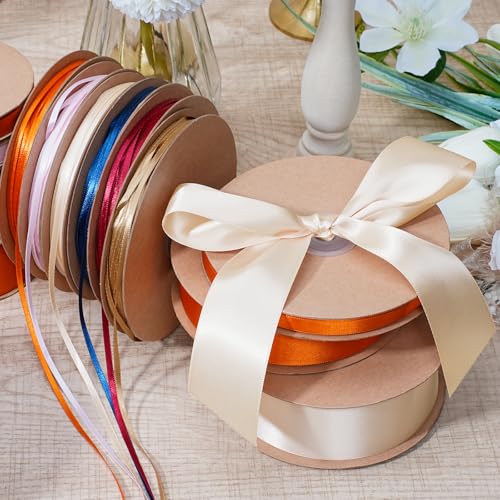 Orange Satin Ribbon 1