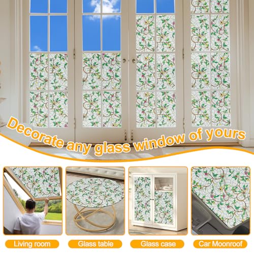 Window Privacy Film Stain Glass Window Film Rainbow Window Film Window clings Non