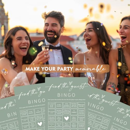 Bridal Shower Games Cards (25 Count)