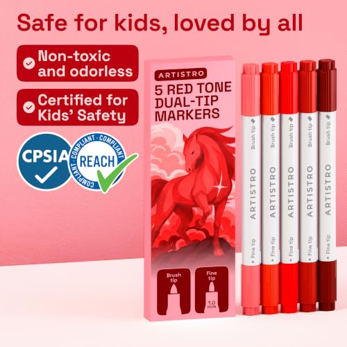 5 Red Tones Dual (5 Count)