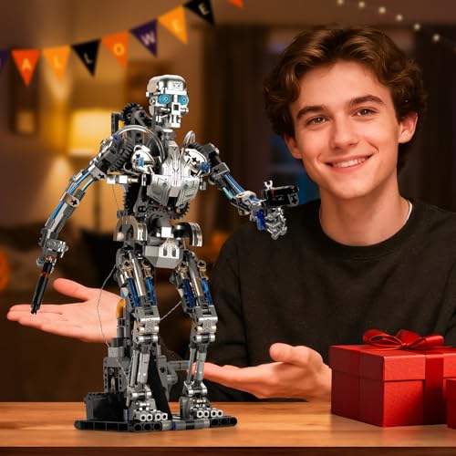 Mechanical Skull Robot Building Set for Adult