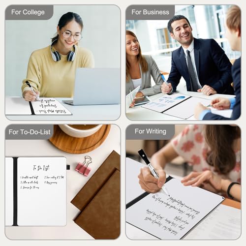 Portable White Board Dry Erase Notebook