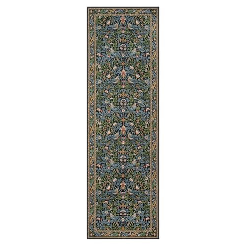 Floral Carpet Runners for Hallway 8ft Non Slip (20 Sq Ft)