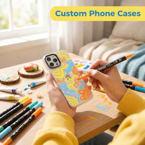 Dual Tip Acrylic Paint Markers (120 Count)