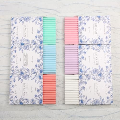 While Wax Seal Sticks 26pcs Wax Seal Sticks Glue Gun Sealing Sticks for Wedding Invitations Letters Cards Christmas Package Decoration
