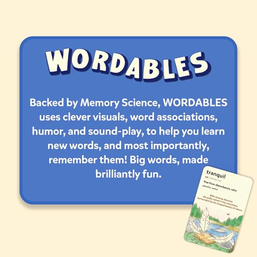 Educational Vocabulary Flash Cards for Kids