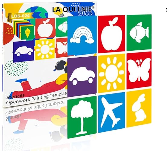 24 Pieces Stencils