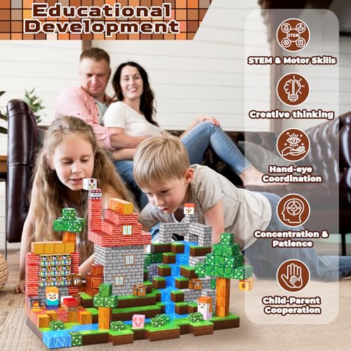 150PCS Magnetic Blocks (150 Count)