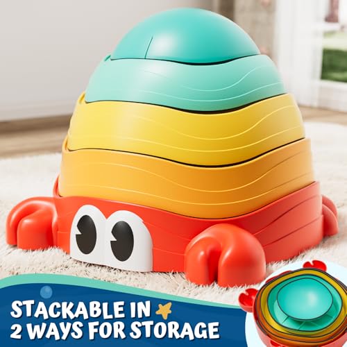 Crab Stepping Stones for Kids