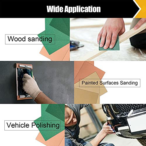 60 PCS Sandpaper Assortment (60 Count)