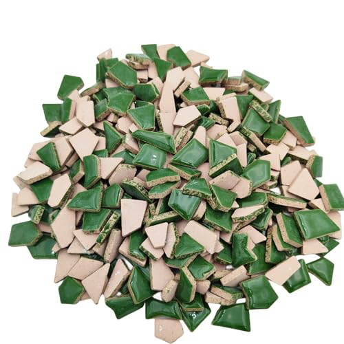 1.1LB Irregular Ceramics Mosaic Tiles (17 Ounce)