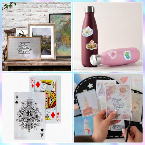 36 Sheets Holographic Sticker Paper