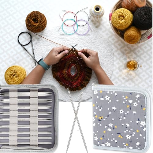 Lace Interchangeable Circular Knitting Needles (18 Count)