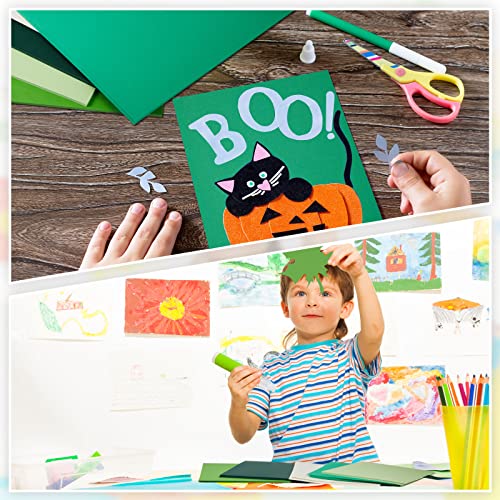 100 Sheets 5 Shades Cardstock Paper (100 Count)