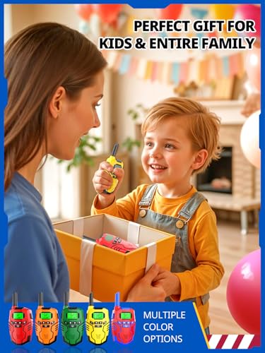 Walkie Talkies for Kids Rechargeable Long Range 2 Way Radios (2 Count)