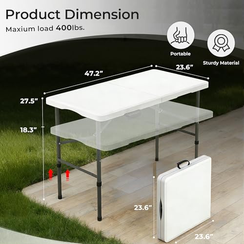 4FT Folding Table