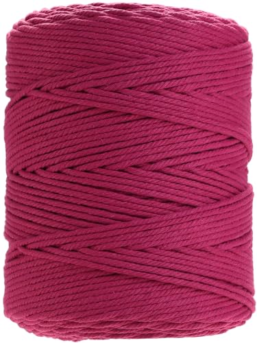 Macrame Cord 4mm x 328yards Natural Cotton Cord for Macrame Crafts