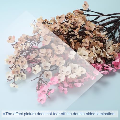 4Pcs A4 Gel Light Lighting Filter Overlay Transparent Color Correction Plastic Vinyl PVC Sheets Photography Television Clear (4 Count)