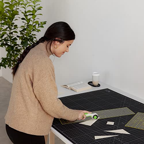 Cutting Mat A0 Black & Taupe