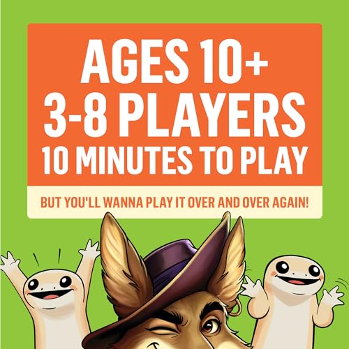 Coyote, 3-8 Players, Age 10+ Card Game