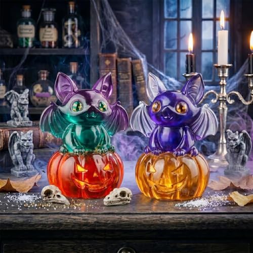 Halloween Bat Pumpkin Resin Mold