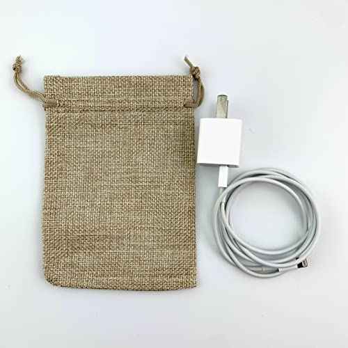 Pack of 25 Burlap Gift Bags with Drawstring Linen Jewelry Pouches Wedding Hessian Jute Bags for Birthday and Treat Pouches Party Wedding Favors Gift