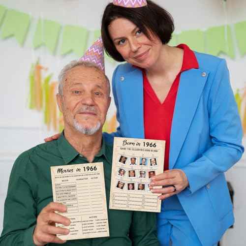 60th Birthday Party Games (5 Count)