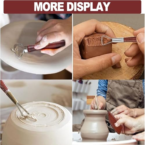 8 Piece Clay Sculpting Tools Set Perfect for Polymer Air Dry Modeling Clay Beginners & Professionals Ideal for DIY Pottery & Ceramics Tools for Clay Sculpey Sculpting & Crafting